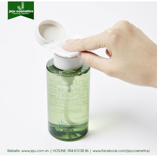 NƯỚC TẨY TRANG TRÀ XANH #INNISSFREE GREAN TEA CLEANSING WATER | BigBuy360 - bigbuy360.vn
