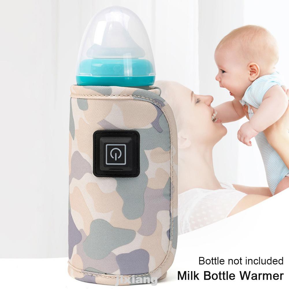 Túi đựng giữ ấm bình sữa em bé USB cách nhiệt chỉnh được