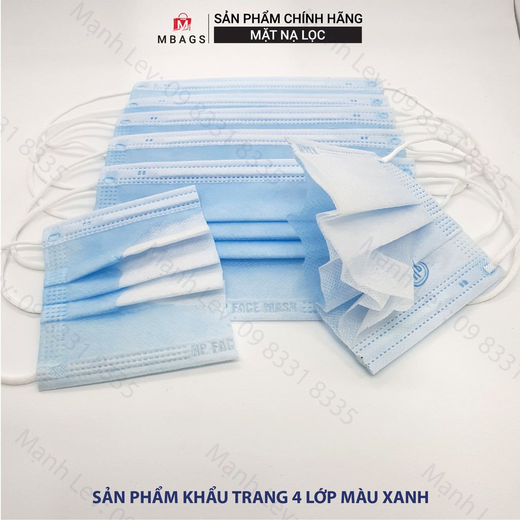 Hộp Khẩu Trang Y Tế Hưng Phát 4 lớp ( Hộp 50 Chiếc ) - Hàng Chính Hãng HP | BigBuy360 - bigbuy360.vn