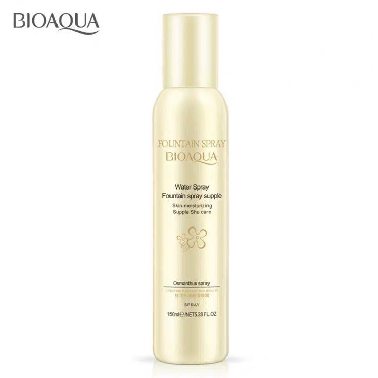 Xịt khoáng dưỡng ẩm Bioaqua hàng cao cấp chính hãng cung cấp dưỡng ẩm, kiểm soát dầu 150ml