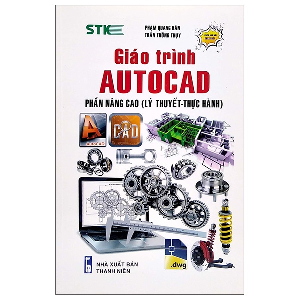Sách - Combo Giáo Trình Autocard - Phần Cơ Bản + Phần Nâng Cao (Lý Thuyết - Thực Hành)