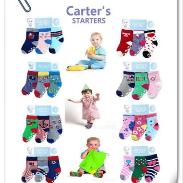 Carter 'Starters Socks - 3 Trong 1 Random