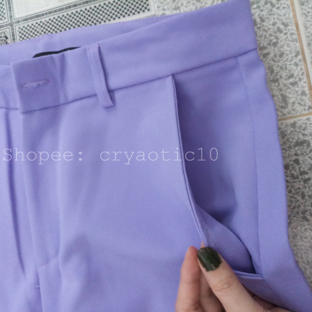 [Kèm hình thật] Quần ống rộng lưng cao ulzzang chân dài trong nháy mắt | BigBuy360 - bigbuy360.vn