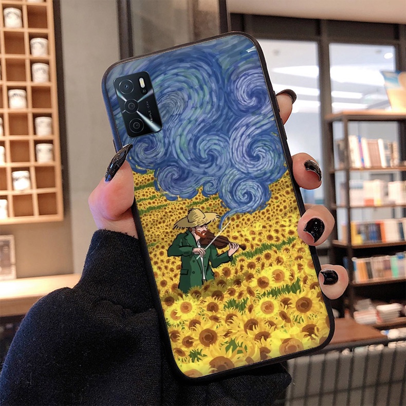 Ốp Điện Thoại Mềm In Hình Tranh Van Gogh Cho Vivo Y11 Y11S Y20i Y20S Y17 Y12 Y15 U3 Y19 Y20 Y30 Y21 Y33S Y21S Y50