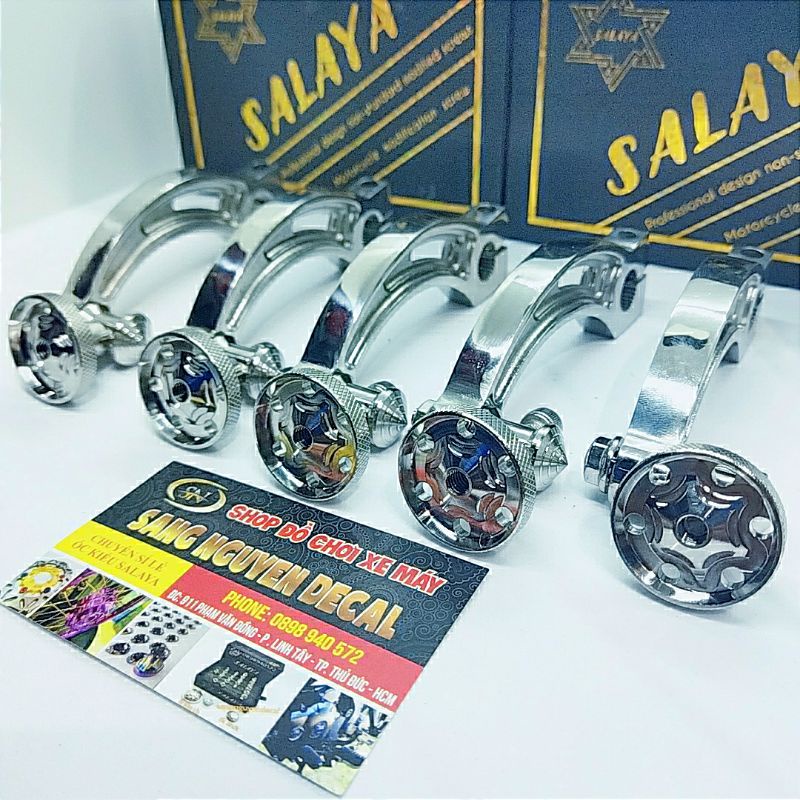 Càng thắng inox 304 salaya gắn được tất cả dòng xe