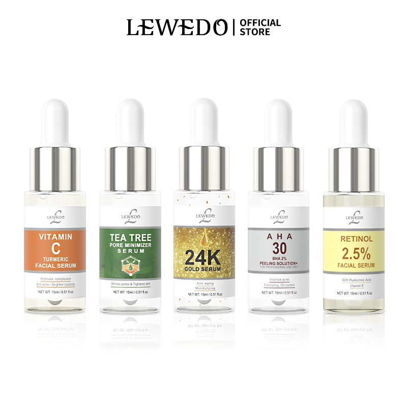 (Hàng Mới Về) Serum Lewedo 15ml Kiềm Dầu Tẩy Tế Bào Chết Cho Da Mặt | BigBuy360 - bigbuy360.vn