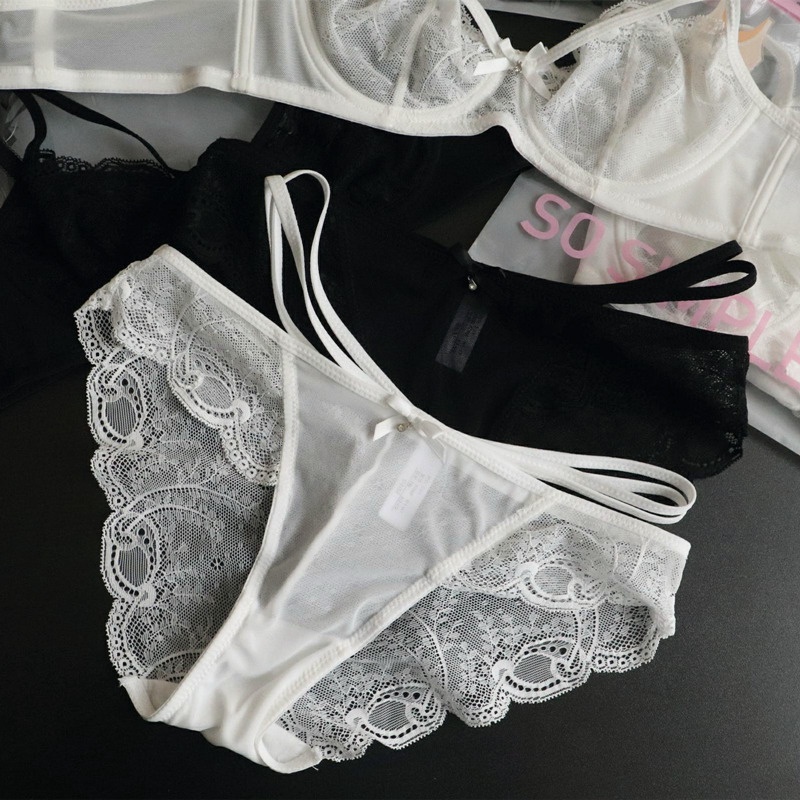 Bộ đồ lót nữ ren mỏng có gọng cao cấp, trẻ trung (MS 07012) Anna Shop