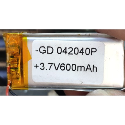 Pin Lipo 3.7V 600mAh ( Pin tai nghe, pin mp3 )