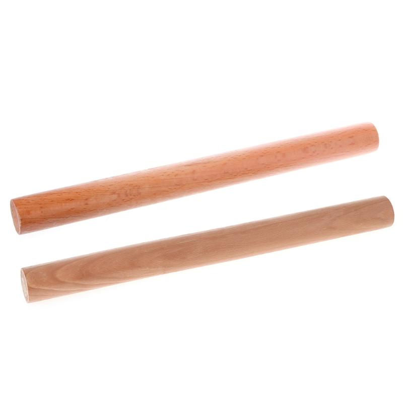Cây lăn bột làm mì pasta / làm bánh bằng gỗ cứng cáp đa chức năng