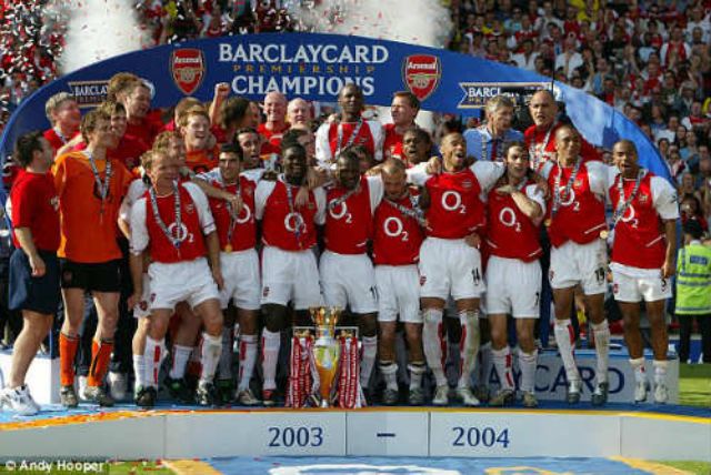 Áo đấu cao cấp Arsenal 2003 - 2004 - MÙA GIẢI BẤT BẠI