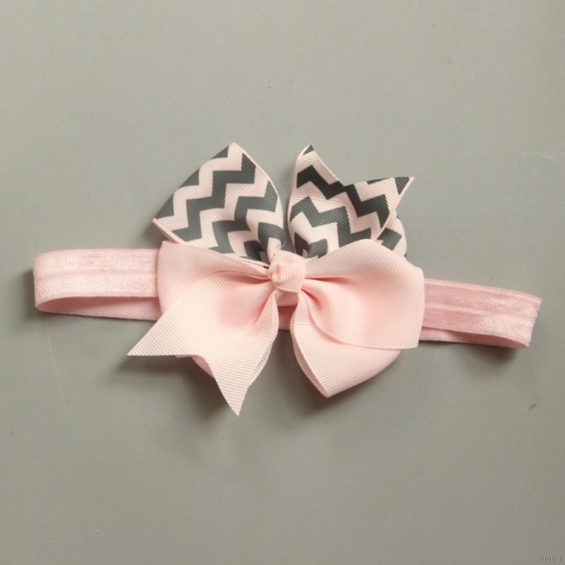 Băng đô vải đính hoa xinh xắn cho bé