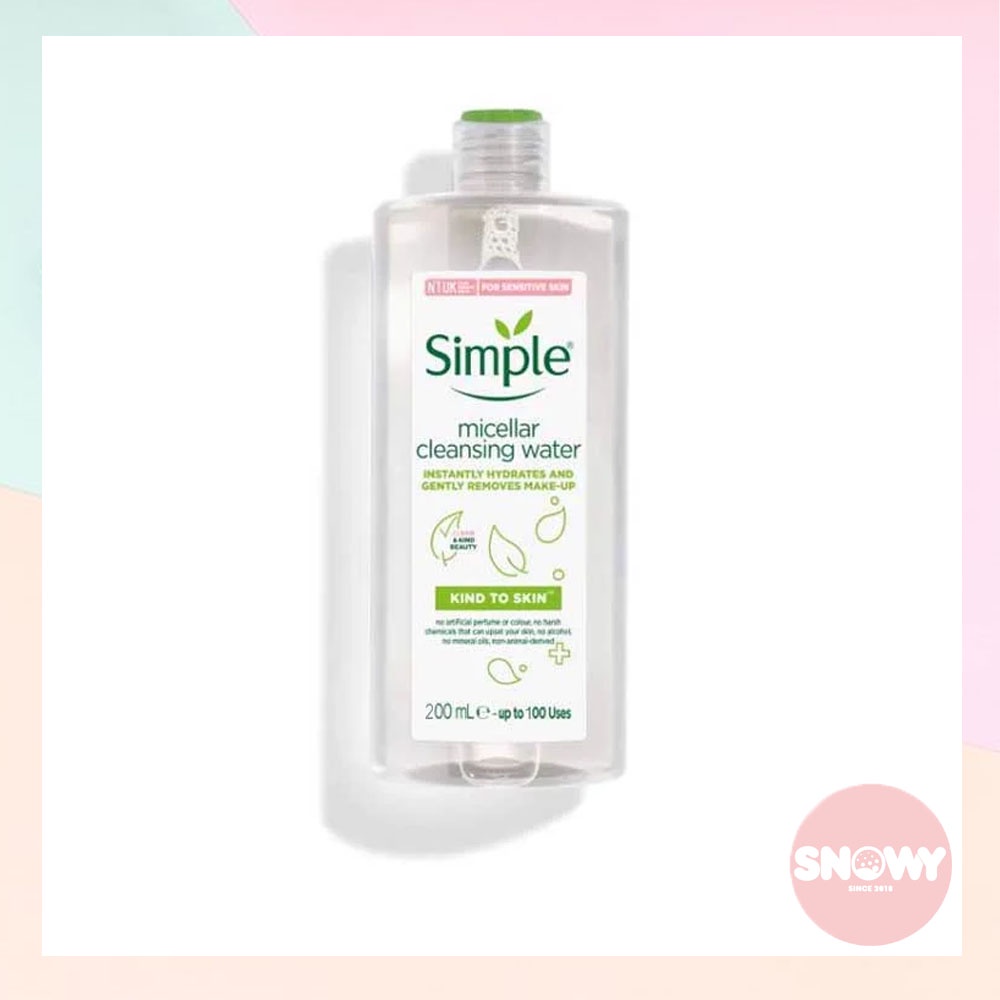 (Có bill) Nước tẩy trang Simple