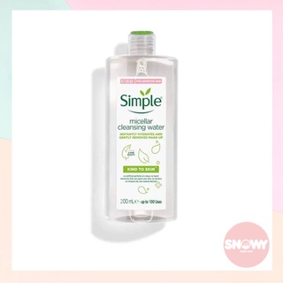 Nước tẩy trang Simple