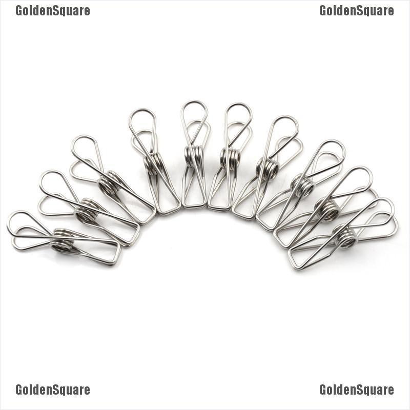 Set 20 Kẹp Inox Phơi Quần Áo