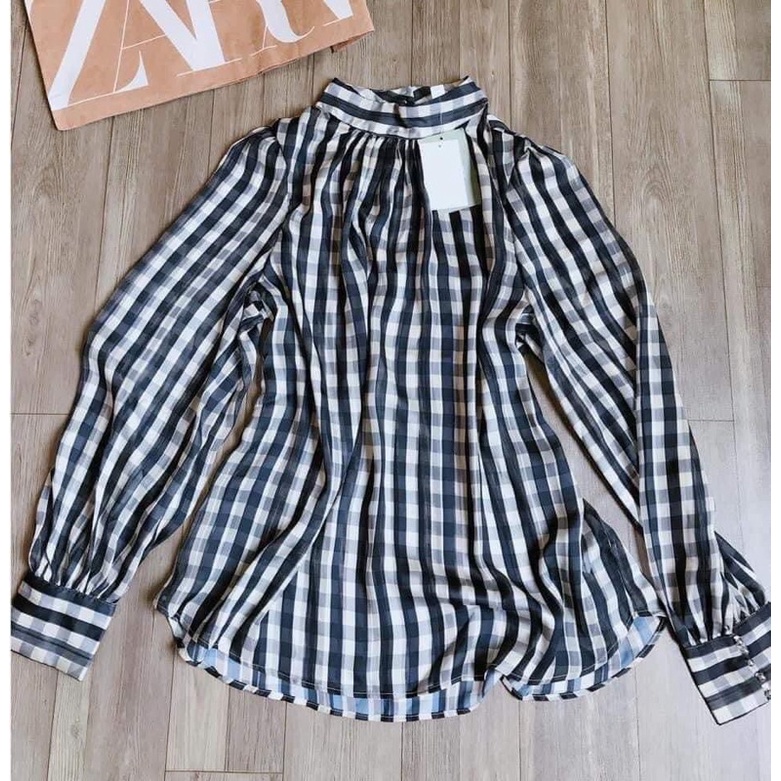 Áo sơmi lụa new tag mẫu mới cực xinh
