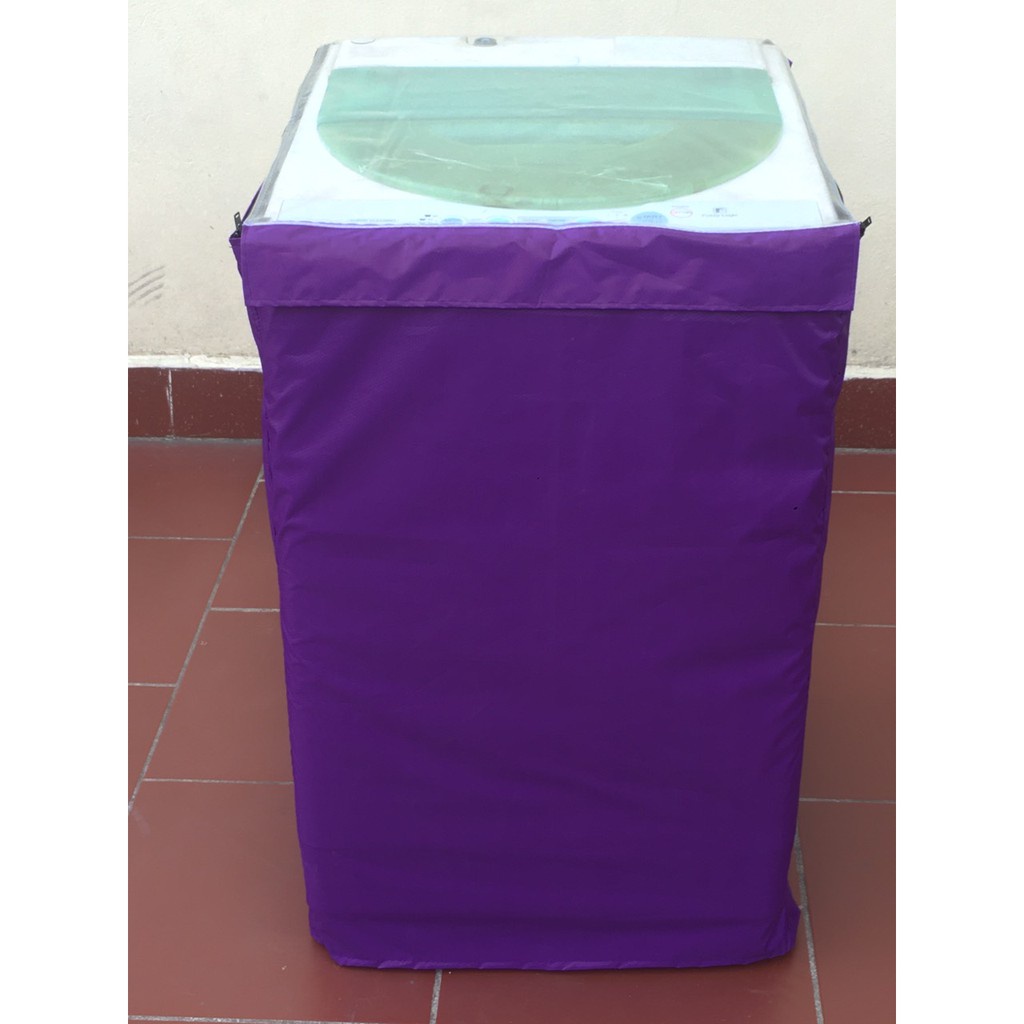 Áo Trùm Vỏ Bọc Máy Giặt Cửa Trên Vải Dù Siêu Bền