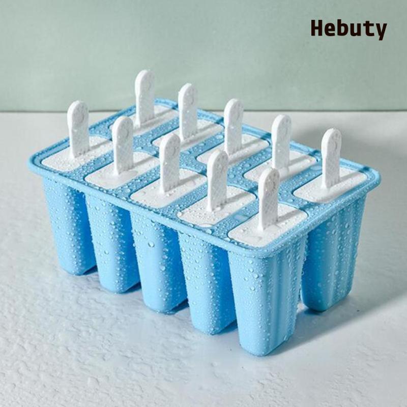 Khuôn Làm Kem Que Bằng Silicone Tiện Dụng