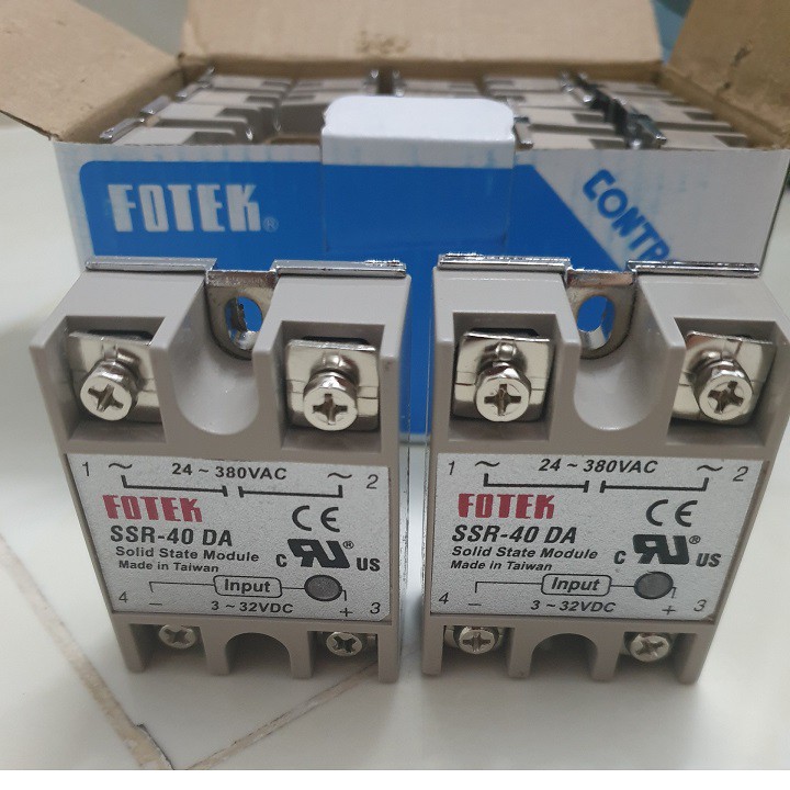 Relay bán dẫn / SSR Fotek 40DA / 40VA / 40AA / 40VA-H / 40AA-H