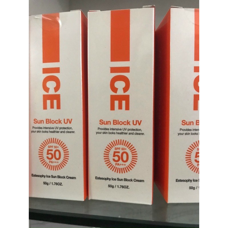 Kem chống nắng vật lý ICE - SPF 50