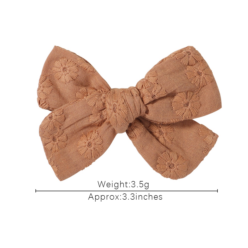 KIDSBOWS Set 2 Kẹp Tóc Đính Nơ Thời Trang Nữ Tính