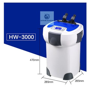 Lọc thùng SUNSUN ZW-3000, HW-3000 - Tích hợp đèn UV