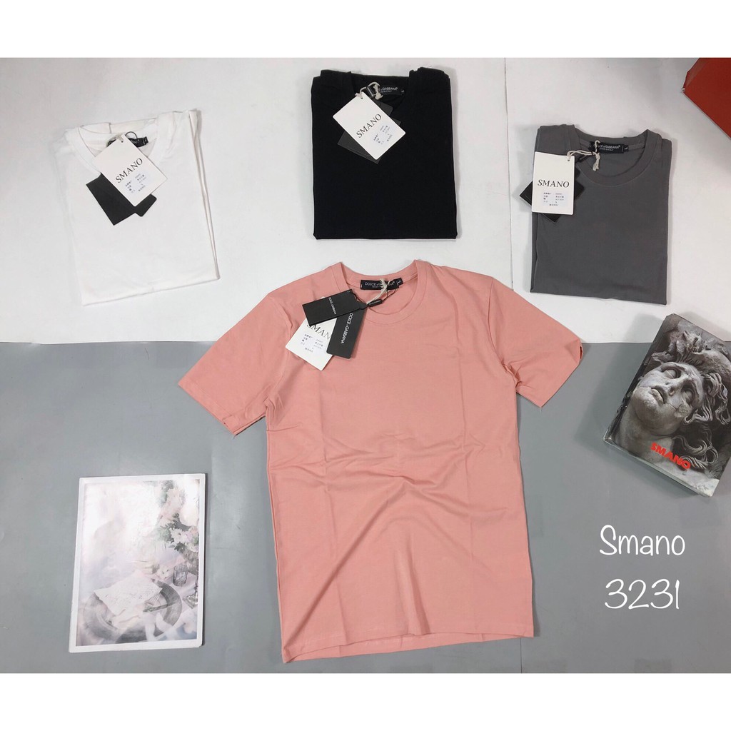 Áo Thun Trơn Nam, Áo Phông Nam Cổ Tròn Tay Lỡ Đủ Size Đủ Màu Chất Thun Cotton Co Giãn Thấm Hút Tốt - AC59 - Shopmens | BigBuy360 - bigbuy360.vn