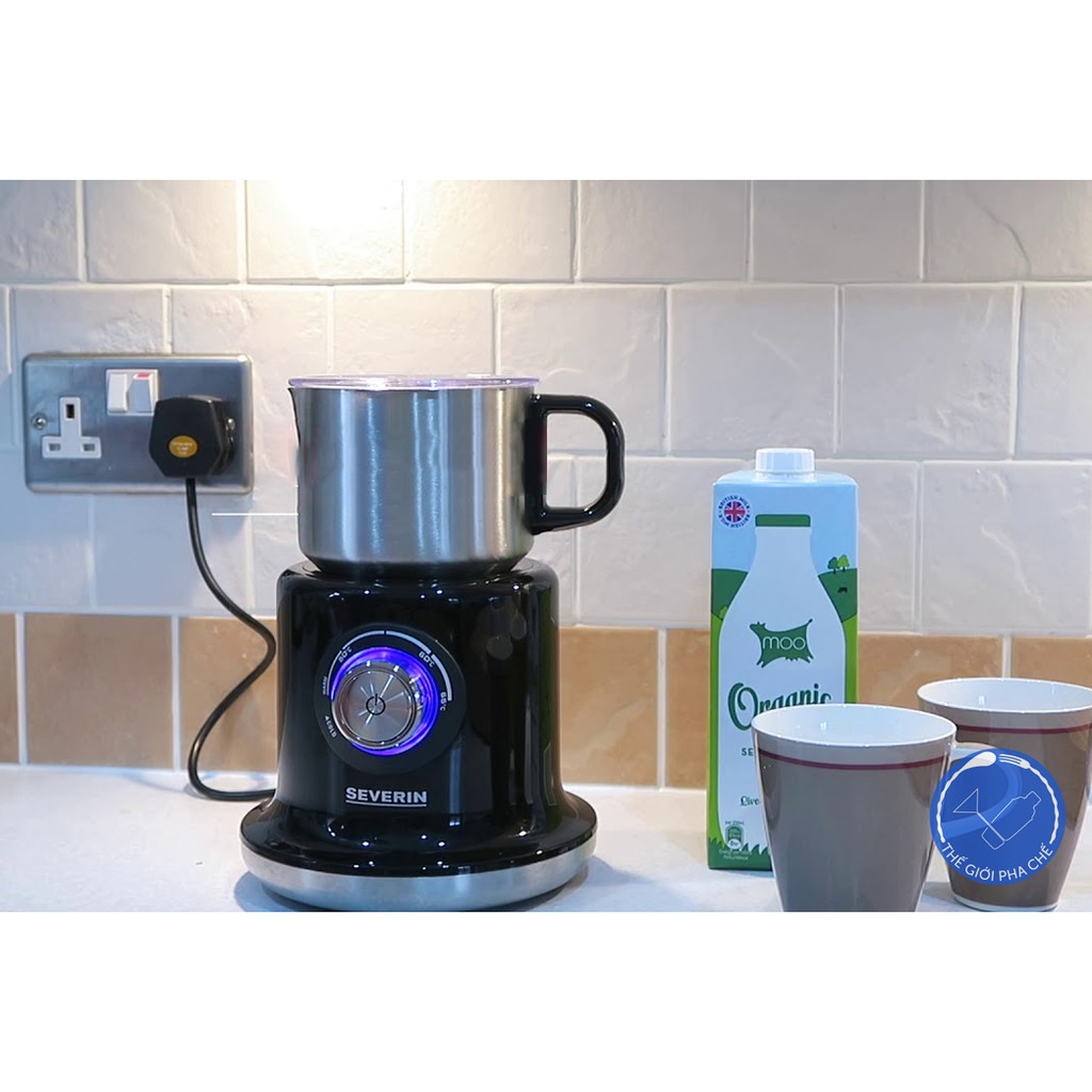 Máy đánh sữa tạo bọt, đánh cacao Severin Latte Art SM9688