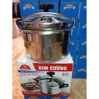 Nồi Áp Suất Gas Kim Cương KC-ASG26 - 9 Lít