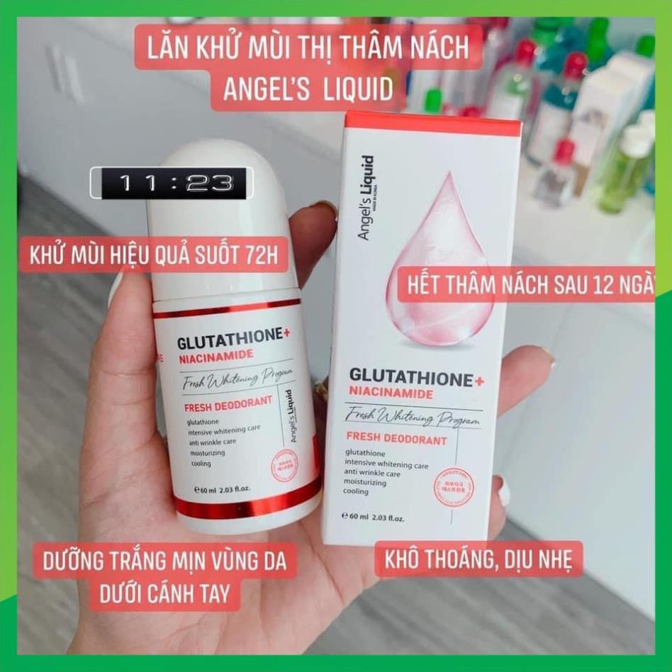 Lăn Khử Mùi Glutathione Ngăn Mùi, Dưỡng Trắng, Giảm Thâm Mẫu Mới_hanquocmypham2022