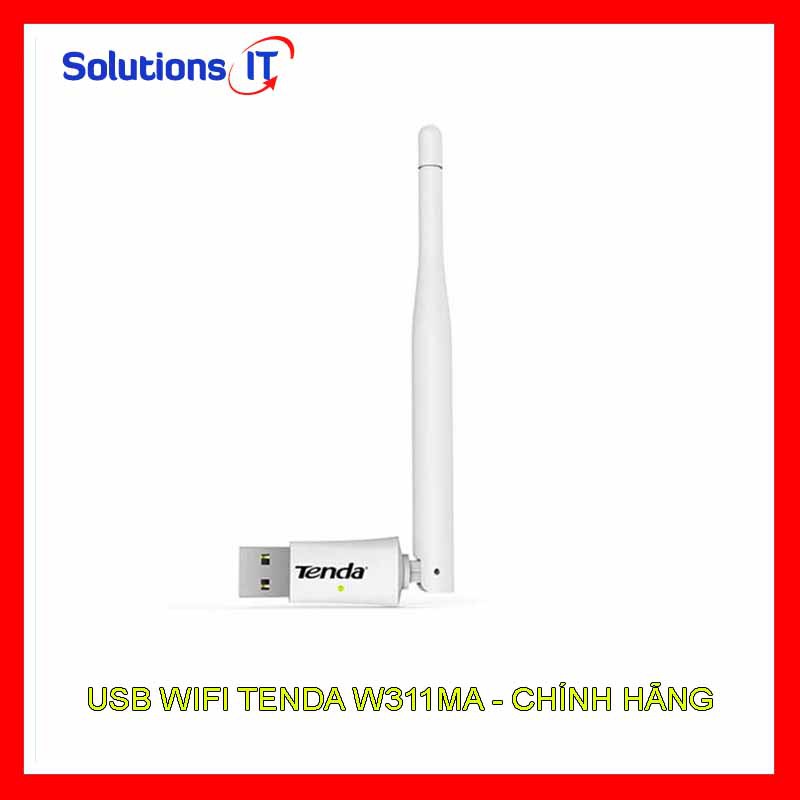 USB WIFI Tenda W311MA chuẩn N tốc độ 150M – Hàng chính hãng BH 36 tháng