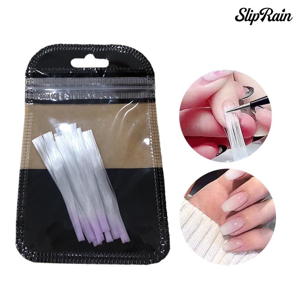 (Hàng Mới Về) Set 10 Sợi Thủy Tinh Nối Dài Móng Tay