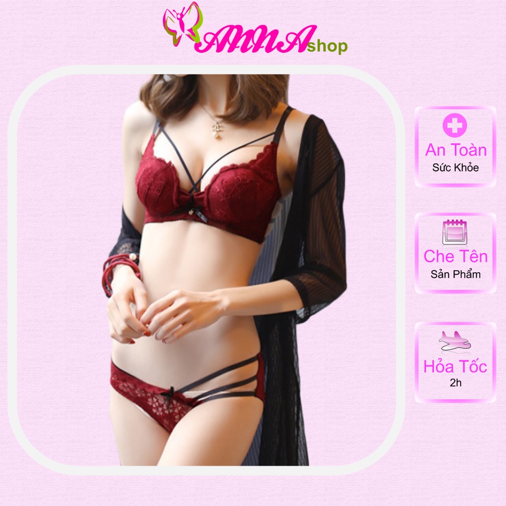 Bộ đồ lót nữ ren gợi cảm cao cấp, trẻ trung (MS 07009) Anna Shop