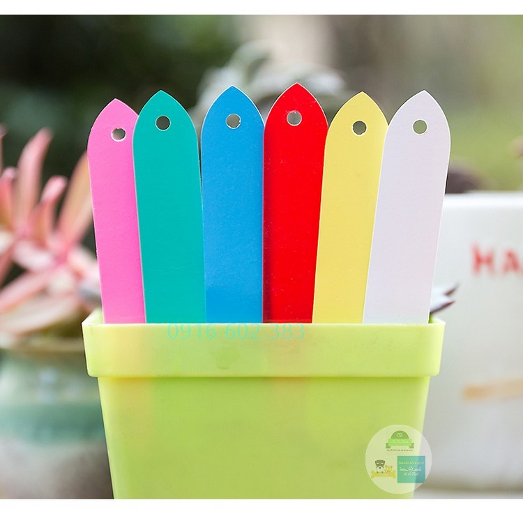 [100 cái] Thẻ ghi tên cây, thẻ ghi tên hoa Lan