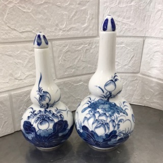 Nậm rượu sứ thờ Long Loan cao cấp