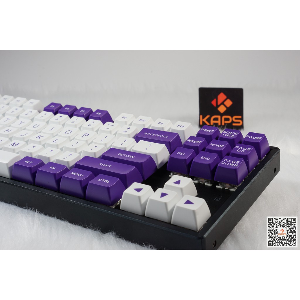 Keycap SA profile - ABS - Double-shot - 112 nút - 8 màu cho bàn phím cơ (Filco, Leopold, IKBC, Edra, keychron)