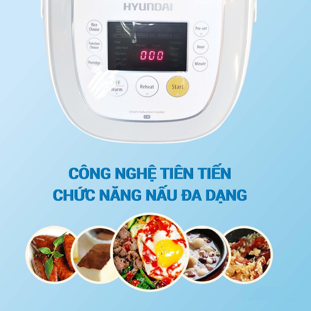 Nồi cơm điện cao tần Huyndai chính hãng Hàn Quốc