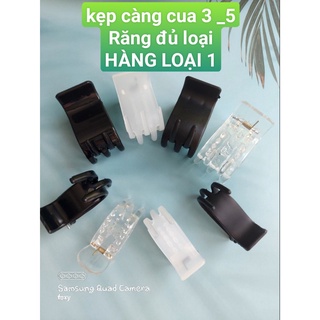 Kẹp tóc càng cua 3 răng ,5 răng, hàng loại 1,đủ loại ,