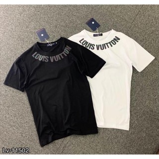 SP BÁN CHẠY - 12.12 Áo phông in chữ phản quang viền cổ hình cực chất