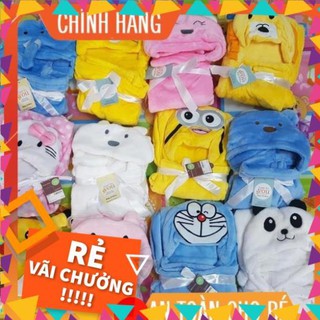 KHĂN CHOÀNG/ CHOÀNG Ủ/ CHOÀNG BẾ HÌNH THÚ CHO BÉ YÊU