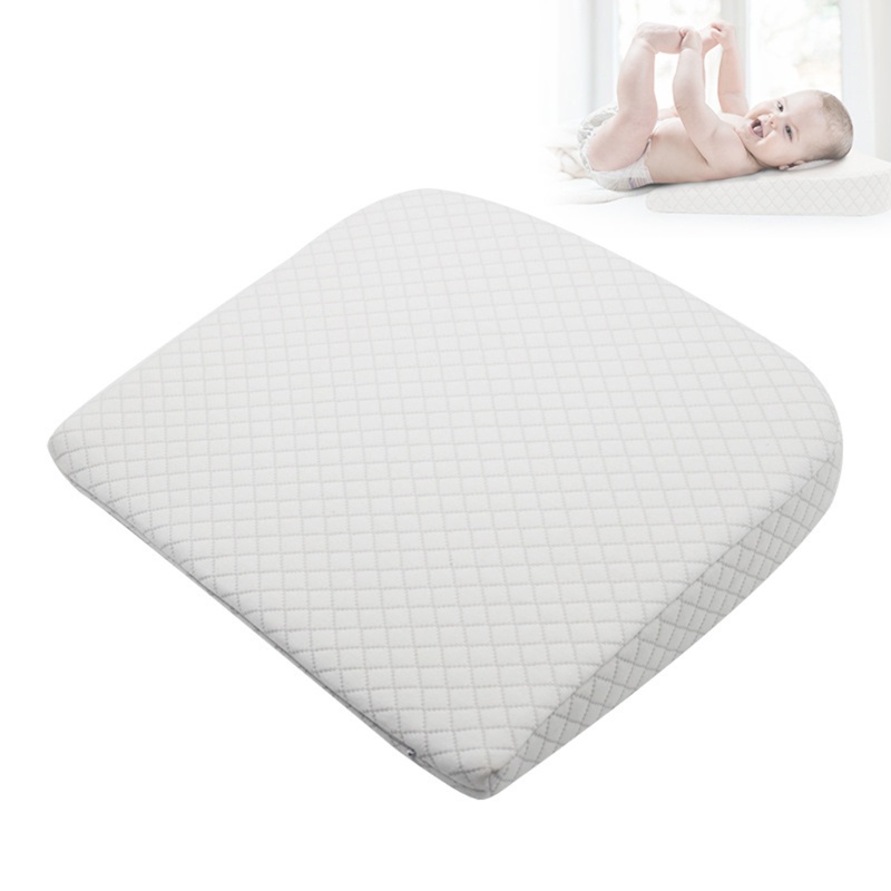 Gối Ngủ Bằng Memory Foam Chống Trào Sữa Tiện Dụng Cho Bé Sơ Sinh