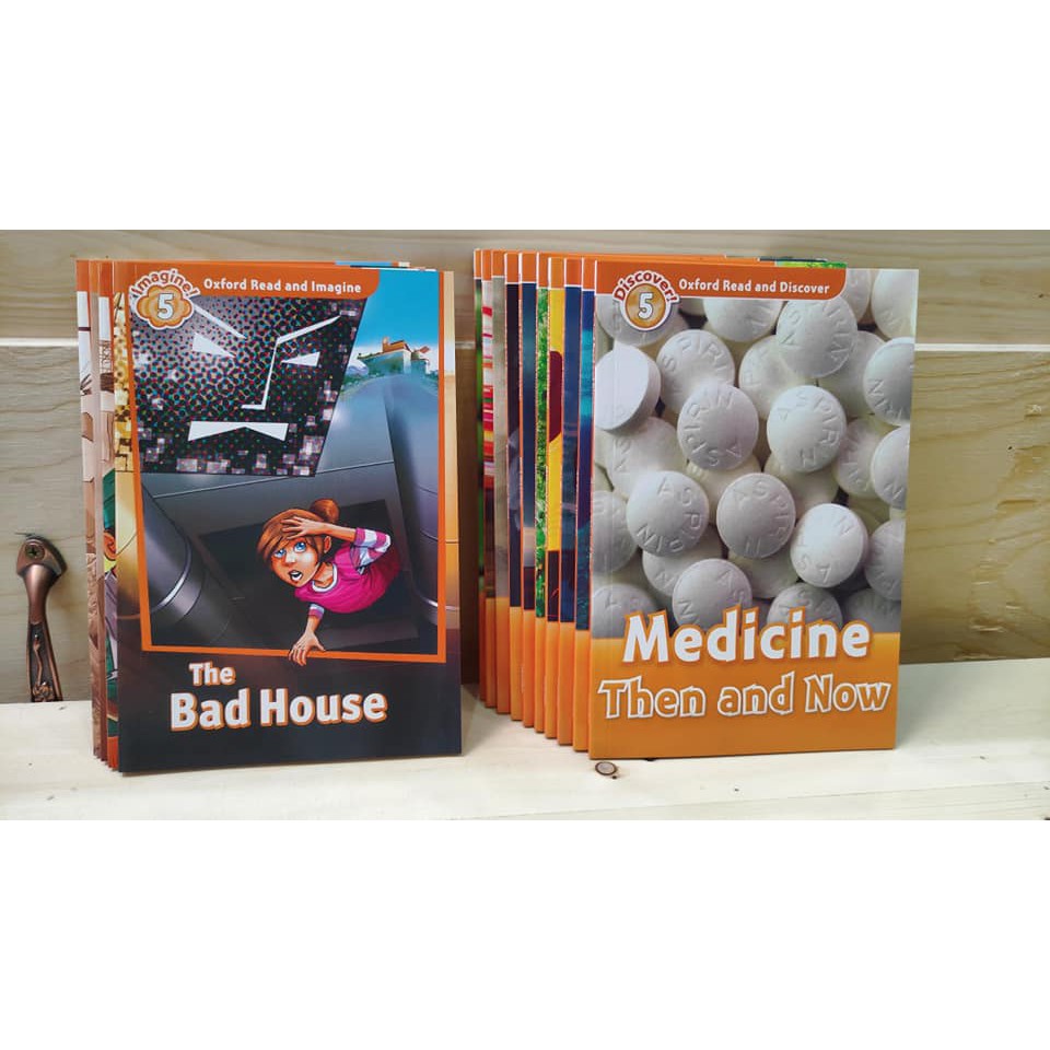 BỘ NHẬP OXFORD READ AND DISCOVER/ IMAGINE 5  (Kèm file nghe)