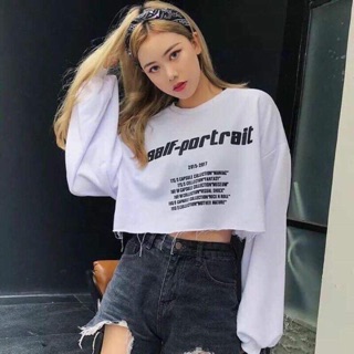 Áo croptop dài tay
