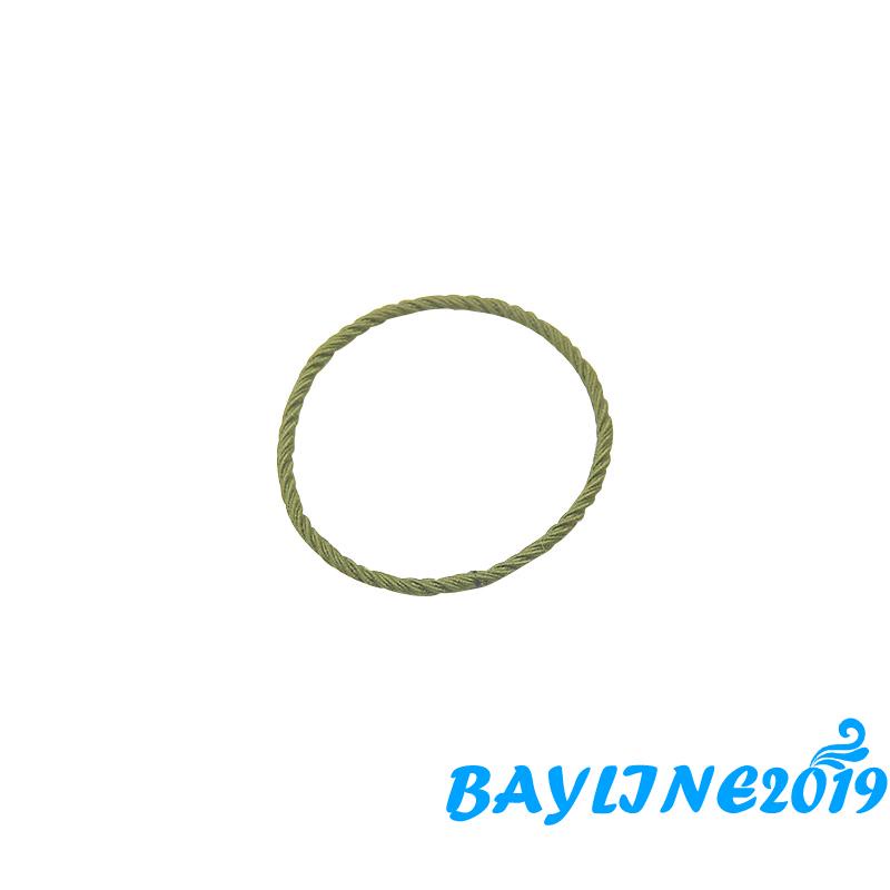 Dây buộc tóc co giãn màu trơn dễ thương thích hợp cho nữ