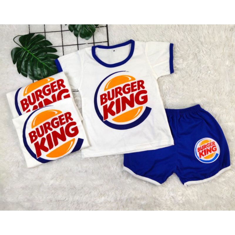 Bộ Đồ Chơi Hình Bánh Burger King Độc Đáo Cho Bé 1-7 Tuổi