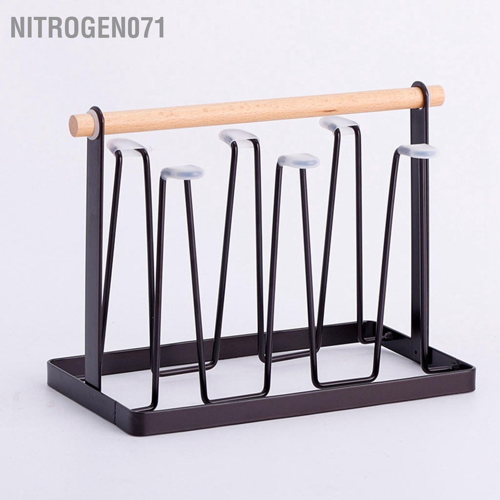 Khay Úp Ly, Giá Úp Cốc [không Có Khay Hứng Nước] - Tiết Kiệm Không Gian 13x23.5x18.5cm Nitrogen071