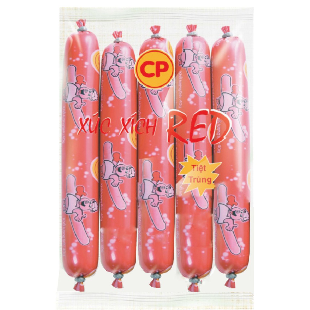Xúc xích tiệt trùng CP gói 200g