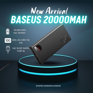 Sạc Dự Phòng BASEUS 20000mah Cổng Sạc Nhanh 3.0