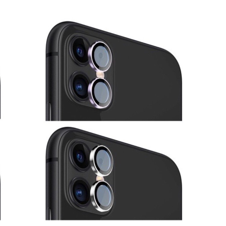 Bộ 2 Vòng Bảo Vệ Camera IPhone 11 / 12 / 12 mini - Chống vân tay, Chống mờ camera