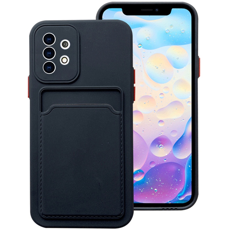 Ốp điện thoại Koosuk Silicon có ví đựng thẻ cho Samsung Galaxy A51 A71 A31 A21S A02S M02S A50 A50S A30S A30 A20