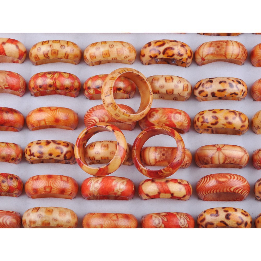 Nhẫn Gỗ Thiết Kế Đơn Giản Thời Trang